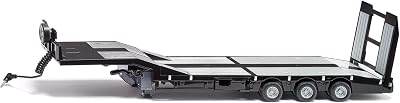 SIKU 6744 3-Axle Low Loader Nooteboom 1:32 CONTROL Electronic Ramp 4 LED Black