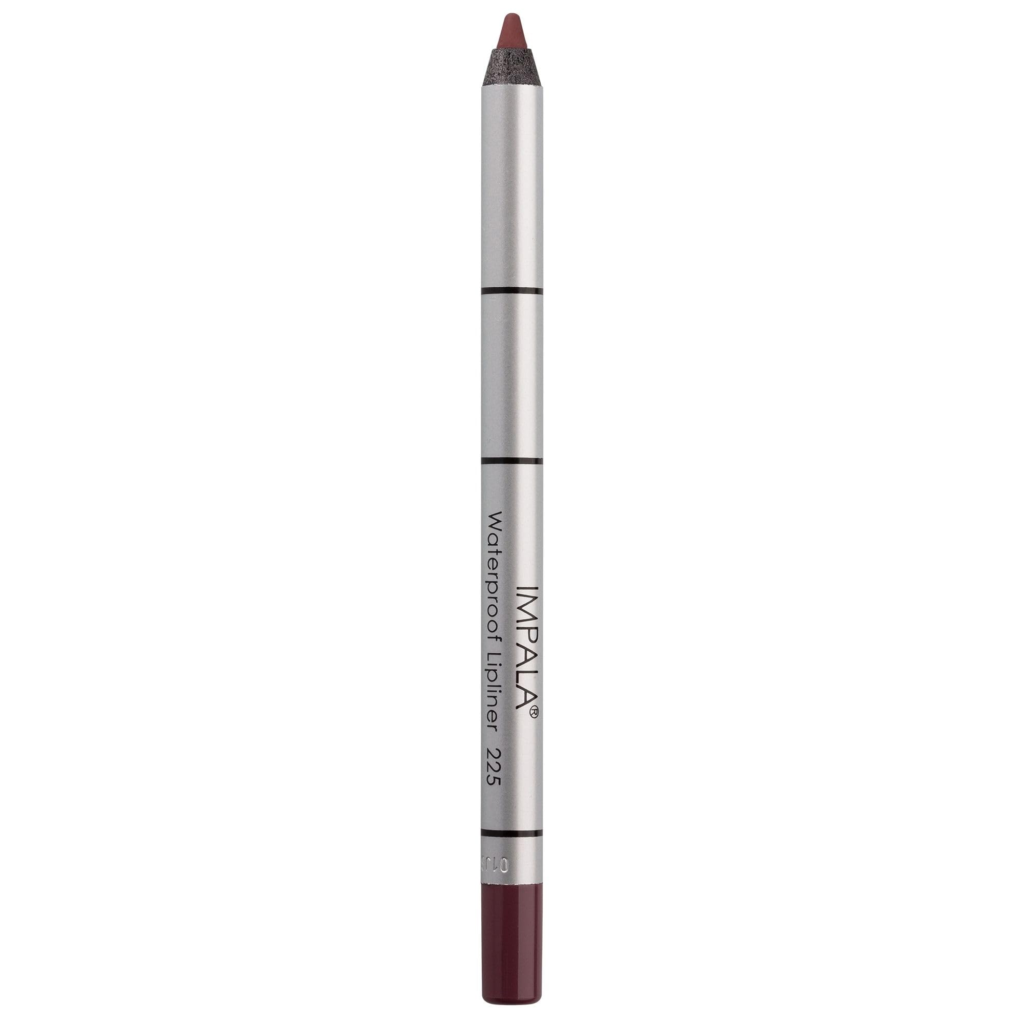 IMPALA | Creamy Waterproof Lip Pencil Dark Grape Color 225 | Permanent Lip Liner | Waterproof Lip Pencil | Long-lasting Lip Liner | Volumizing Effect