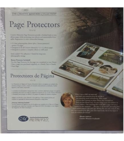 Amazon.com: Creative Memories 12 x 12 Scrapbook Pages Refill RCM-12S