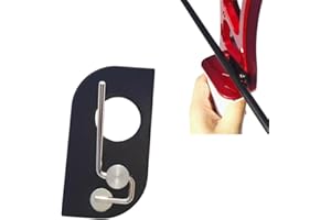 SHARROW Archery Magnetic Arrow Rest Stainless Steel Arrow Rest RH LH Recurve Bow Arrow Rest for Shooting Targeting Accessory