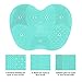 TailaiMei Makeup Brush Cleaning Mat,Set of 2 Silicone Cosmetic Washing Tool with Suction Cups(Green)