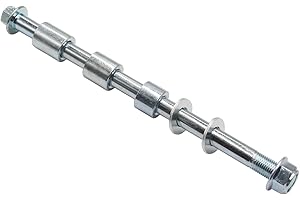 GREESP 12mm 220mm Pit Dirt Bike Rear Wheel Axle Bolt With Spacers For Taotao Baja Coolster Pitster Pro Taotao SDG SSR 125cc 140cc 160cc