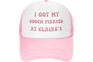 IKMZUOA Funny Trucker Hats for Women Men Adjustable Baseball Cap for All Season Outdoor Travel