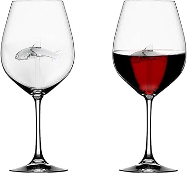 Amazon Com Yeefant Home Dolphin Red Wine Glass Wine Bottle