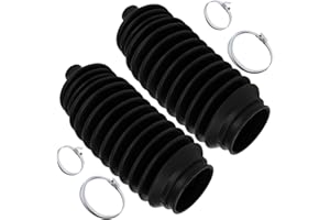 SCITOO 2pc Tie Rod Boot Rack Pinion Bellow Steering Boot for Honda for Accord for Nissan Maxima 240SX 300ZX Stanza Axxess for