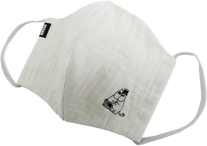 Amazon Co Jp ムーミン コットンマスク ムーミンマスク パパ ママ 1枚 Moomin Cotton Mask コットンマスク 北欧 繰り返し洗って使えるマスク 抗菌 吸湿冷感 服 ファッション小物
