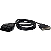 YCUPONE OBD2 Main Cable Diagnostic Tool Adapter Connector Cable Compatible with La-unch X431 CRP129 CRP123 Cr-eader VII and VIII