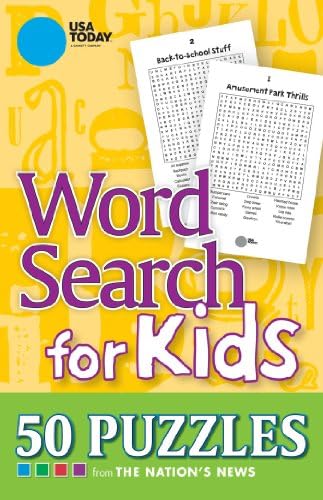 USA TODAY Word Search for Kids: 50 Puzzles: Volume 26 (USA Today Puzzles)