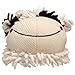 Fuzzy Friends Women's Cow Slipper,White,One Size