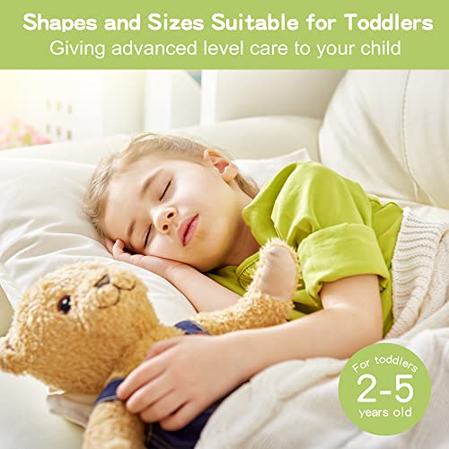 YOFU Toddler Pillow Pack,13 x 18 Baby Pillows for Sleeping