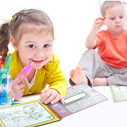 YOUR MOON On the Go Water Painting Baby Drawing Maps For Kids Intimate Series (3-Pack)