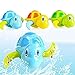 YuKing Baby Bathing Bath Swimming Tub Pool Toy Cute Wind Up Turtle Animal Bath Toys Set for Kids,Pack of 3