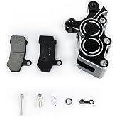 4-Piston Brake Front Caliper for 2009-2025 Harley Touring Street Glide Road Glide Road King Electra/Ultra 11.5in Rotors (Front Left)
