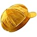 moonsix Newsboy Hat,Plain Cabbie Visor Beret Gatsby Ivy Caps for Women,Yellow(Velvet)