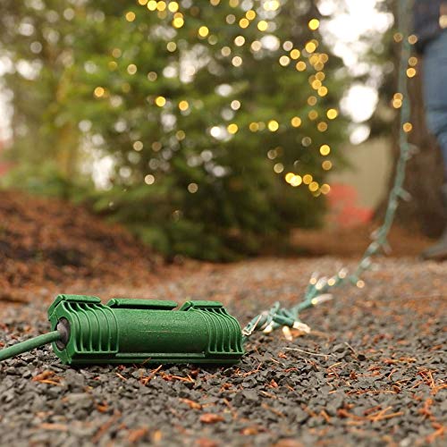 Twist and Seal Cord Protect (2 Pack) Outdoor Extension Cord Safety Cover Connector and