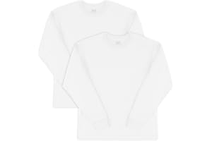 Fruit of the Loom Mens Eversoft Cotton Long Sleeve T Shirts, Breathable & Moisture Wicking with Odor Control