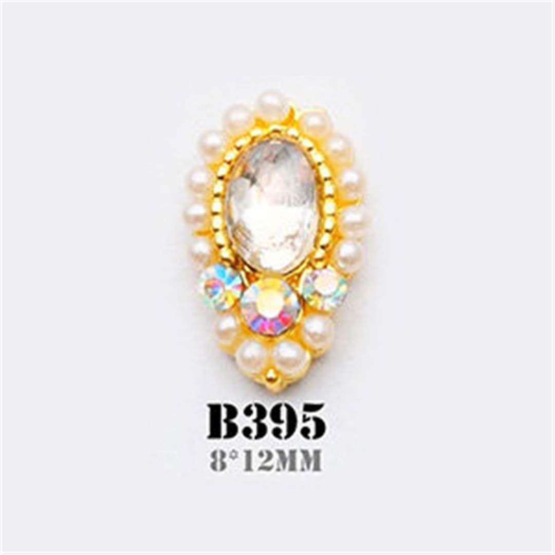 Amazon Com 10pcs Lot 3d Flash Diamond Nail Art Decoration Nails