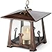 H Potter Craftsman Candle Lantern Decorative Table Top Indoor Outdoor Patio Candle Holder Small