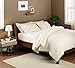 Amazon Brand – Pinzon Signature Cotton Heavyweight Velvet Flannel Pillow Cases - Standard, Cream