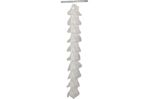 Household Essentials 311390 Hanging Shoe Storage Organizer for Closets -20 pocket - Natural Canvas