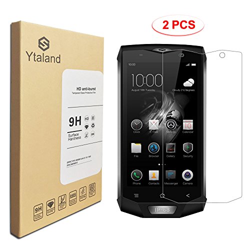 [2 Pack] Blackview BV8000 Pro / BV8000 Screen Protector 5.0Inch, Tempered Glass Anti-fingerprints Thin 9H Screen Hardness Screen Protector For Blackview BV8000 Pro / BV8000