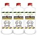 Regal Flame 1 Quart Bio-Ethanol Fireplace Fuel 3 Bottles