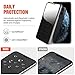 KIDELI Privacy Screen Protector Compatible with iPhone 11 Pro Max/iPhone XS Max 6.5 Inch 3 Pack Full Coverage Anti-Spy Tempered Glass Film Anti-Scratch Case Friendly