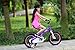 RoyalBaby Cubetube Honey 16 Inches Kids Bicycle with Training Wheels, 2 Brake Styles, and Kickstand for Boys and Girls Ages 4 to 7, Purple
