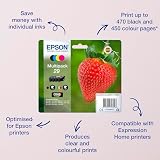 Epson 29 Strawberry Multipack Ink Cartridges 4-Color Claria Home view 2