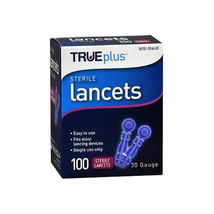TRUEPLUS LANCETS 30G 100