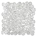 Artisan Supply Clear Glass Gems 1 Lbs. — FILLS 1 1/4 Cups Vol. —Non-Toxic Lead Free Vase Filler, Table Scatter, Aquarium Fillers — Beautiful, Smooth, Fun, Vibrant Colors Crafted in the USA