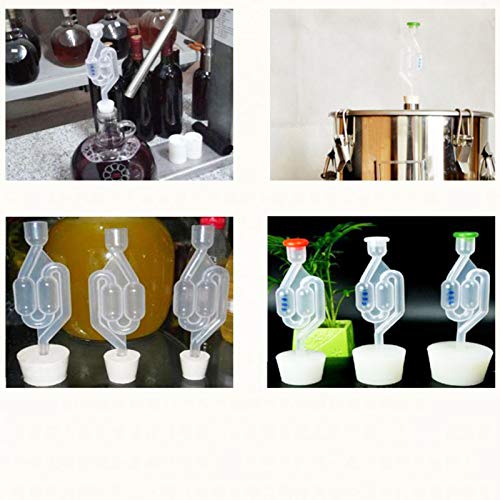 2X HighQuality Fermentation Airlocks, for Beer/Wine Making at Home by