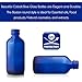 8 oz (250ml) 2 Pack New Cobalt Blue Glass Bottle Boston Round Thick Glass Spray Bottles – with High Quality Trigger Sprayer. Perfect for Home, Essential Oils, Cleaning, Cooking, DIY, Gifts