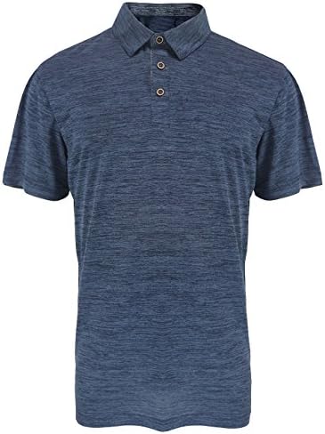 Men’s Golf Polo Shirts Short Sleeve Quick Dry Athletic Slim Fit T Shirts