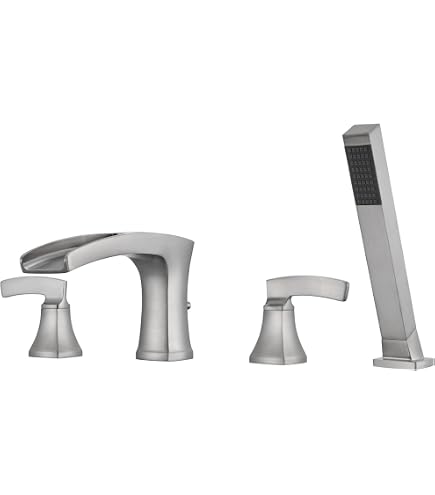 Delta Faucet T2767-SS Roman Tub Faucet Trim Kit – Stainless Steel, 2-Handle Deck Mount (Trim Only, Rough-In Sold Separately) - View #5