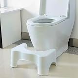 ASPIRE UK Squatting Toilet Stool 7 Inch Non-Slip Bathroom Step Up Stool view 2