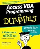Access VBA Programming For Dummies Access VBA Programming For Dummies
