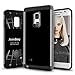 Note Edge Case,AnnBay for Samsung Galaxy Note Edge 2in1 Series Heavy Duty Armor Hard Cover Case Hybrid Soft Silicone TPU Case(Black/Obsidian)