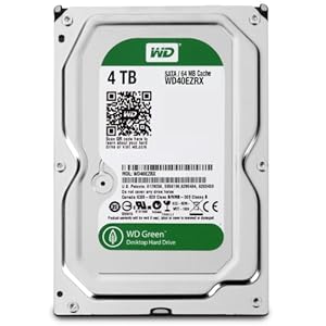 Western Digital Green WD40EZRX 4TB interne SATA 3.5″ harde schijf
