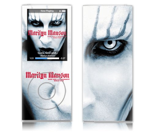 MusicSkins Marilyn Manson - Manson Guns for Apple iPod nano (4th Generation)