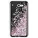 Caka Galaxy J7 2017 Case, Starry Night Series Bling Glitter Flowing Floating Luxury Liquid Sparkle Soft TPU Case for Samsung Galaxy J7 Sky Pro Prime J7 V J7 Perx Halo 2017(AT T) (Rose Gold)