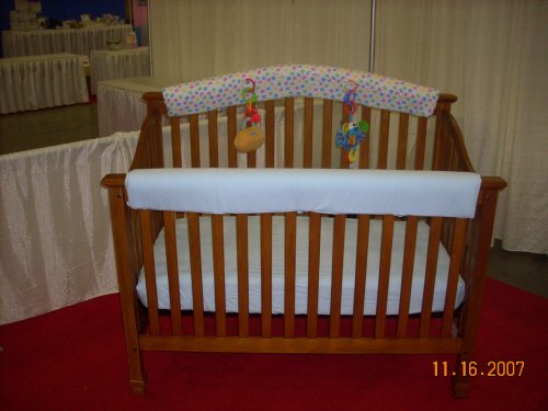 Bite Me Crib Rail Cover, Baby Yellow - Image 2