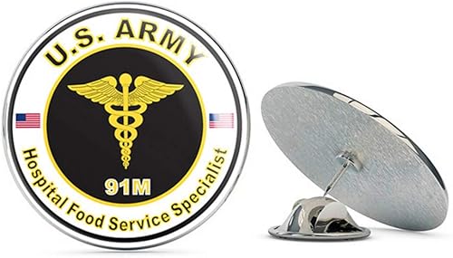 Amazon Com Veteran Pins U S Army Mos 91m Hospital Food Service