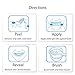 Teeth Whitening Strips, Fancymay Non-Slip Dental Whitener Whitening Strips Kit with Coconut Oil, 14 Treatments, 28 Strips