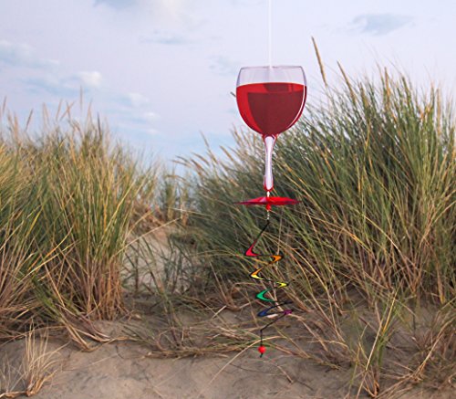 In the Breeze It's 5 O'Clock Everywhere Red Wine Drink Spinner