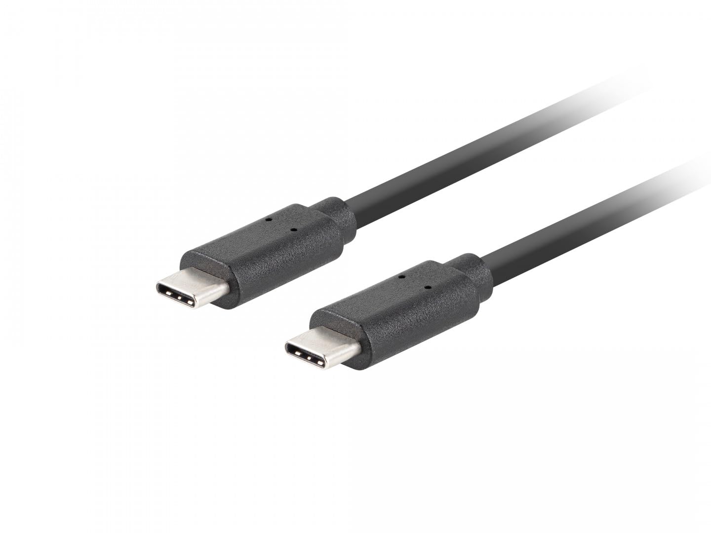 LANBERG USB-C 3.1 GEN 2 MALE/MALE CABLE 10GB/S PD100W 0.5M BLACK