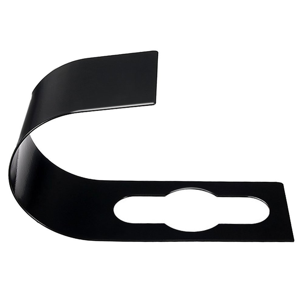 Best Sturdy Garden Spigot Hook Hose Holder, Firstbuy Durable Metal Wall Mount Expandable Watering Hose Hanger Hook, Pipe Holder Tidy Hook Reel Tap for 100ft heavy Garden Irrigation Hose - Black