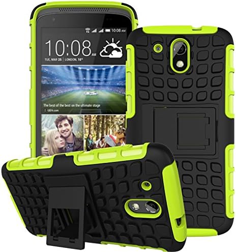 HTC Desire 526 Case,Lookly Hybrid kickstand Case,TPU[shockproof]+Rubberized PC[soft handfeel]Tough Rugged Dual Layer Case Cover for HTC Desire 526/HTC D526h/HTC Desire 526G/HTC V02 (7)