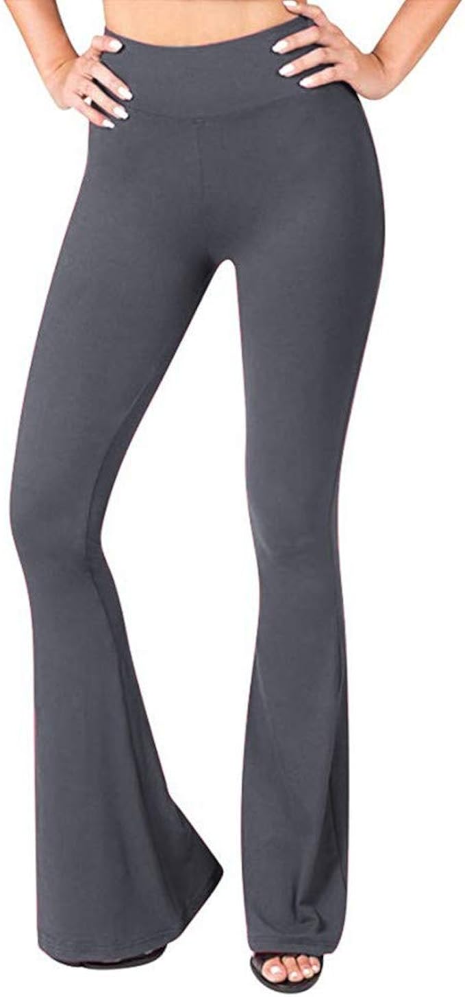 tight flare yoga pants