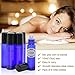 6, 10ml Cobalt Blue Glass Roller Bottles With Stainless Steel Roller Ball for Essential Oil by Mavogel - Include 3 Extra Roller ball, 12 Pieces Labels, Essential Oils Opener, Dropper